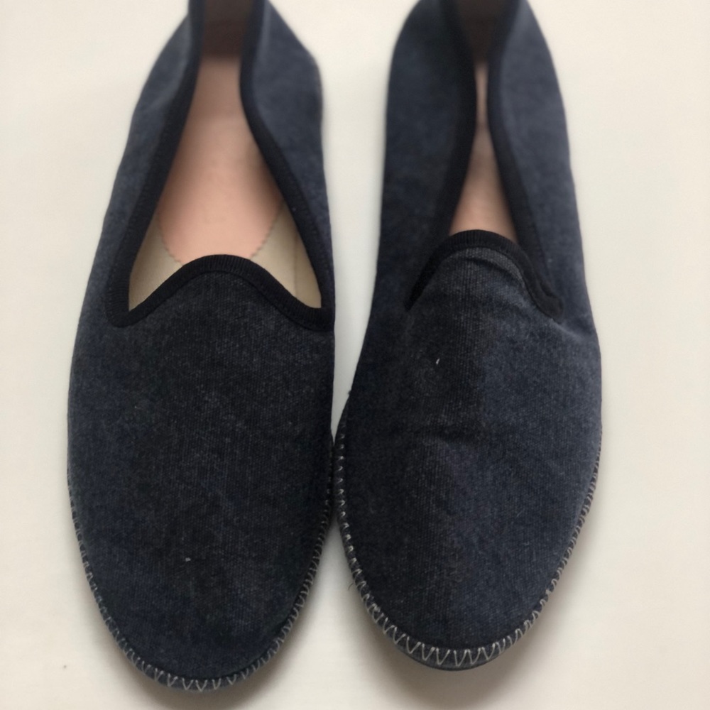 J. Crew blue flats Sz 7.5